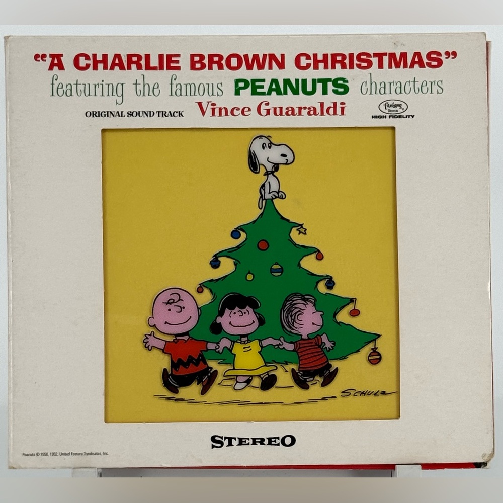 A Charlie Brown Christmas on CD. Peanuts